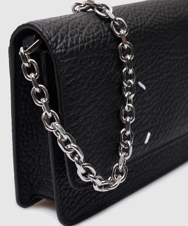 公式の店舗 Black - Margiela Maison leather grain embossed with clutch 小物