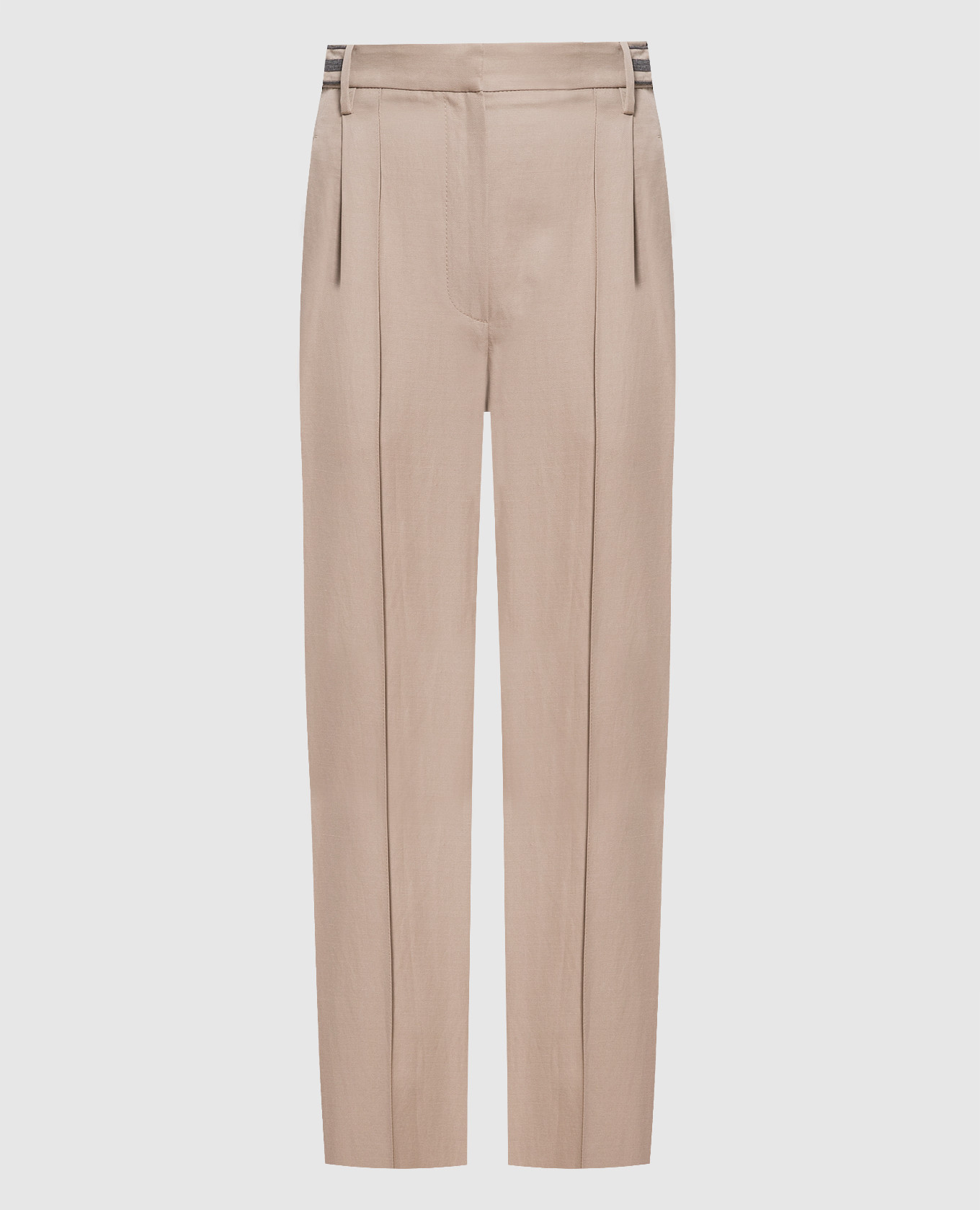 

Brown pants with monil chain Brunello Cucinelli