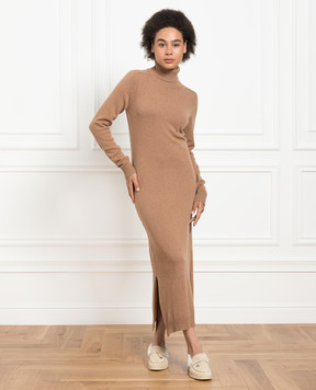Babe Pay Pls Brown cashmere dress MD9721307341R