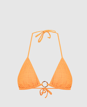 Vilebrequin Orange bodice from Flou swimwear OULH3G79