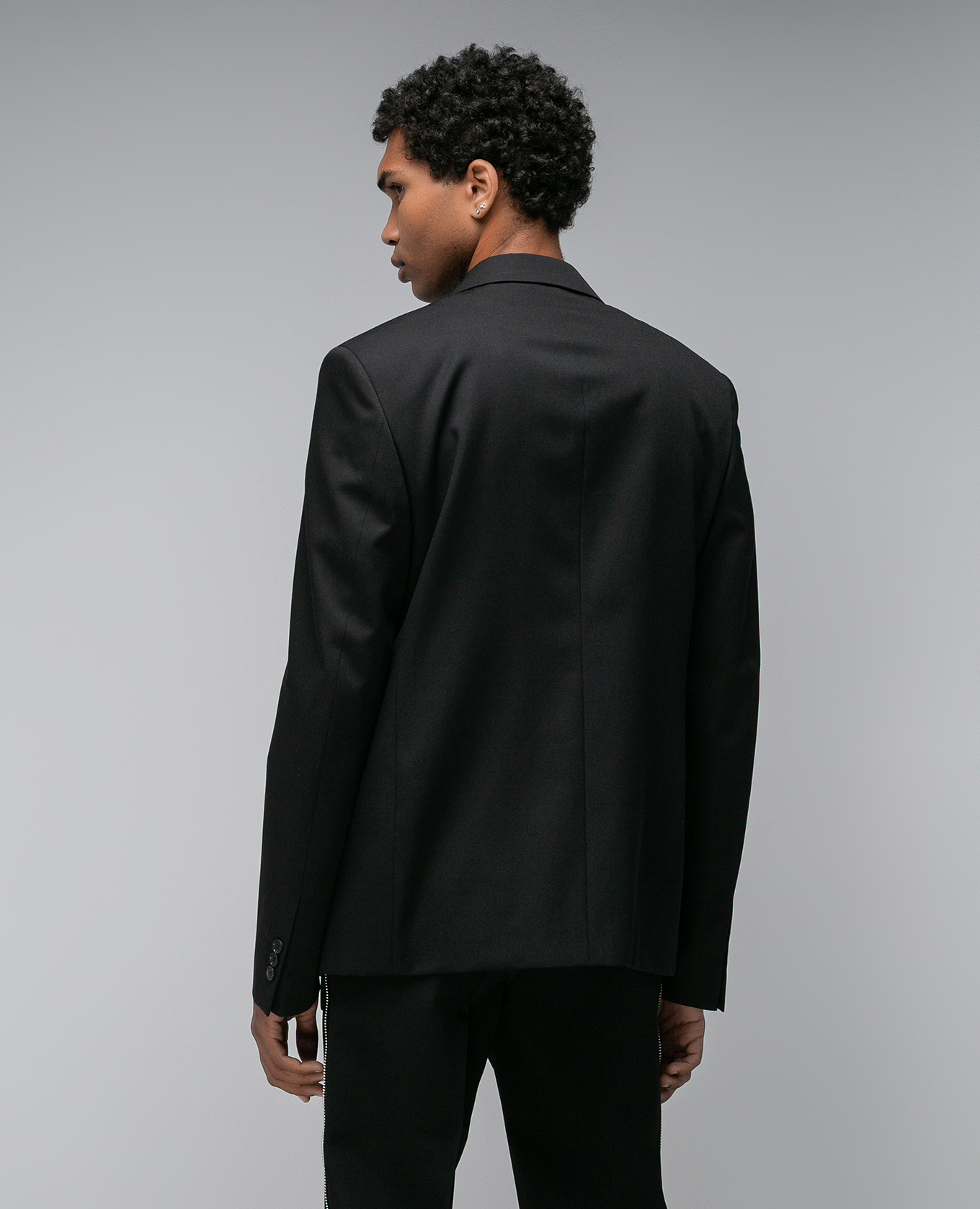 Black wool blazer Off-White 4